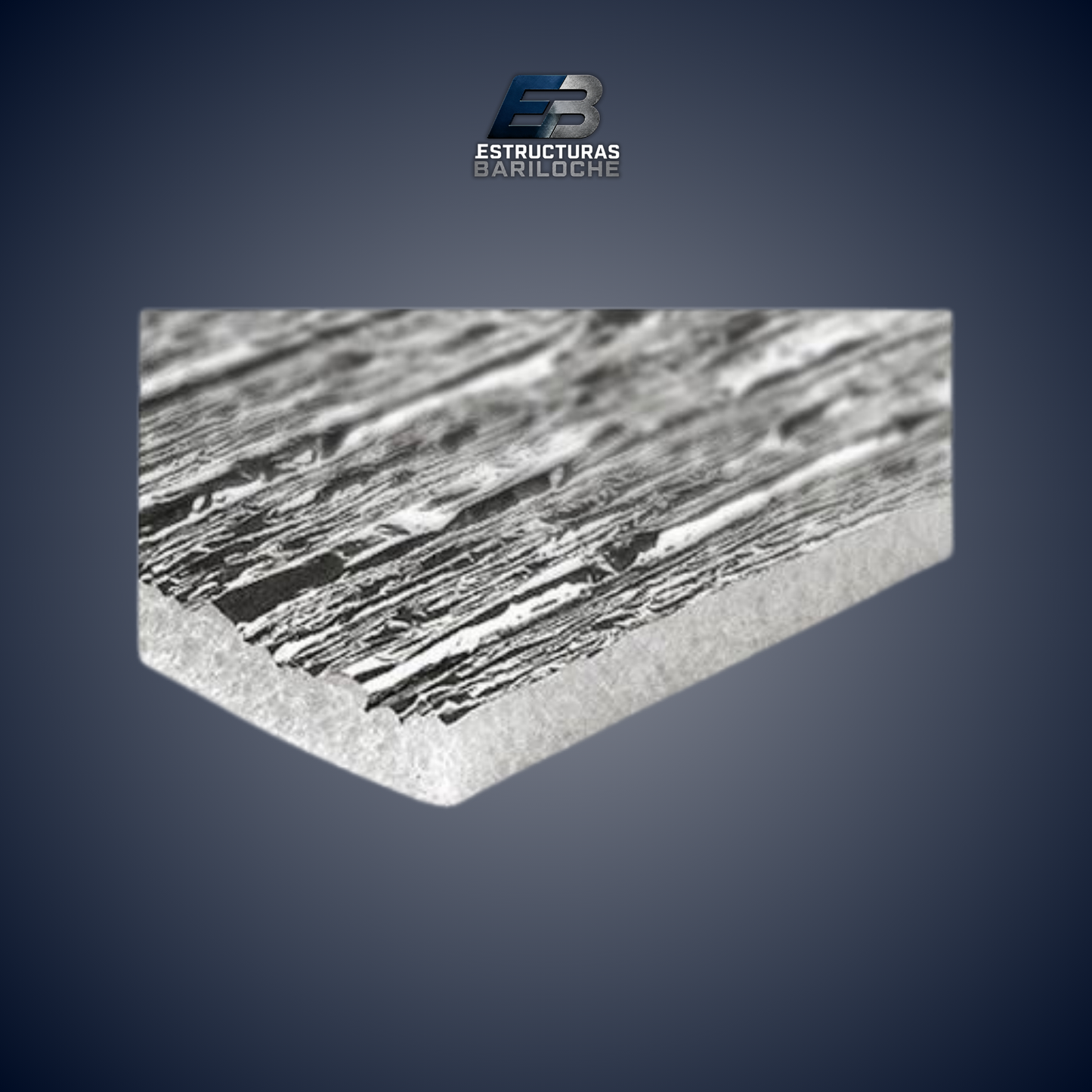 Espuma de Polietileno 5 mm con 1 Cara Aluminizada x 1 x 20 m