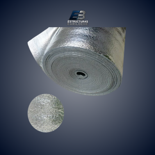 Rollo Aislante Doble Aluminio 10 de Densidad x 20 m