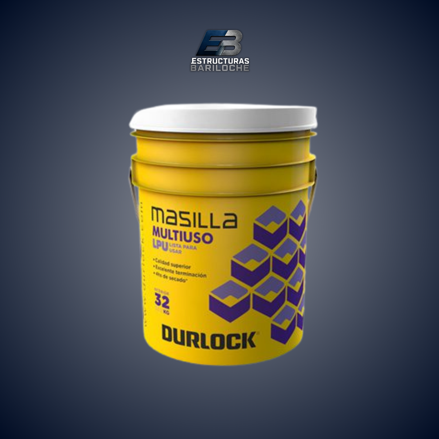 Masilla Lista para Juntas de Durlock x 32 kg (Balde Profesional)