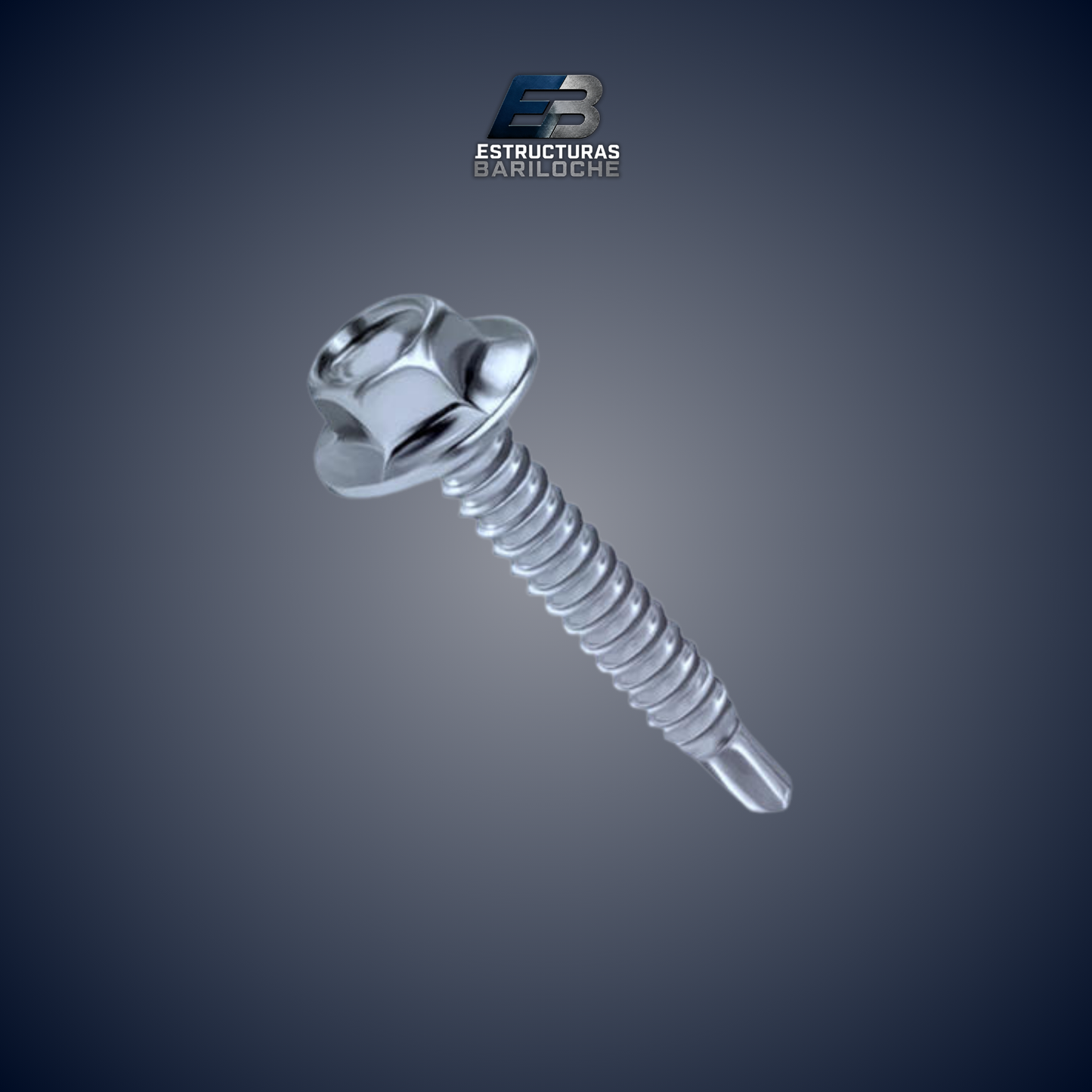Tornillo Autoperforante Punta Mecha Hexagonal 14 x 1"