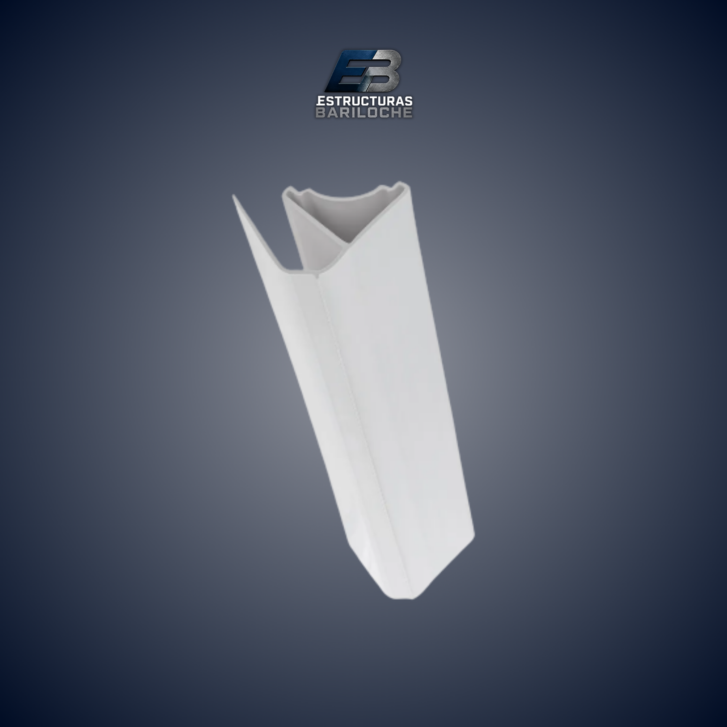Perfil Moldura PVC x 6 mt para Terminación de Cielorrasos