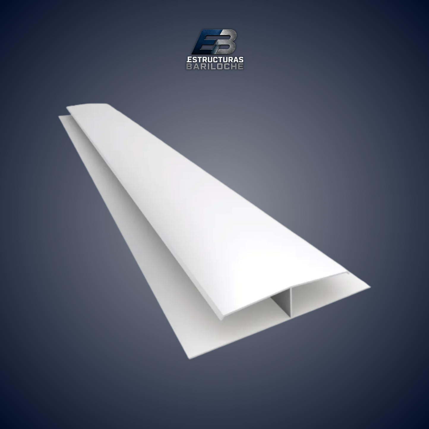 Perfil de Unión PVC x 6 mt para Cielorrasos y Revestimientos