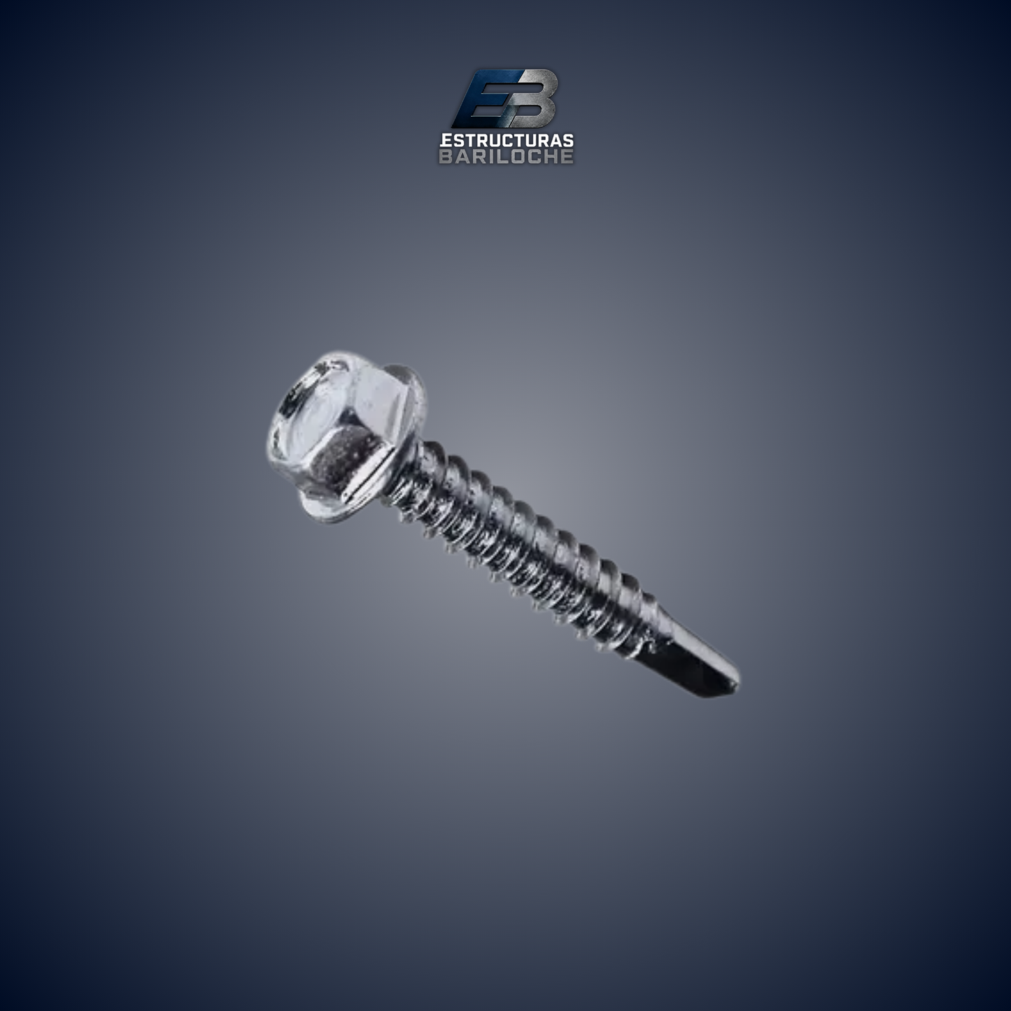 Tornillo Autoperforante Punta Mecha Hexagonal 14 x 3"