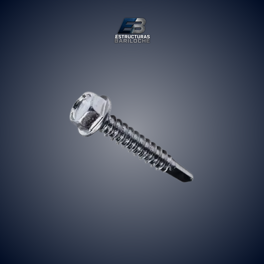 Tornillo Autoperforante Punta Mecha Hexagonal 14 x 3"