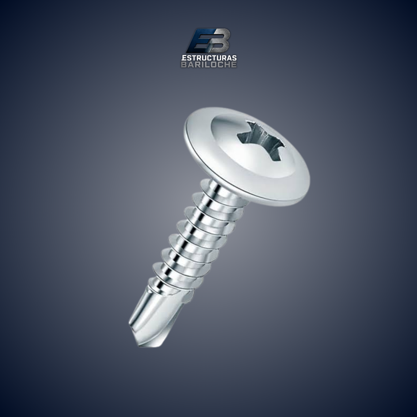 Tornillo Punta Mecha T1 para Perfiles Metálicos